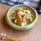 焼きかぶとモッツァレラの柚子胡椒ポン酢サラダ