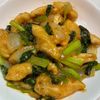 N'sの作ってみた!投稿(【ご飯おかわり♪】鶏むねと玉ねぎ小松菜のうま味噌炒め#節約飯)