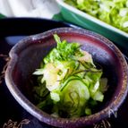 【あと一品に】キャベツときゅうりの昆布和え