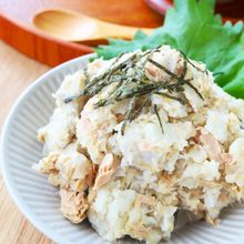 レンジで簡単!【里芋とツナの和風ポテトサラダ】あと一品に♪