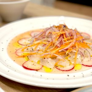 くるぶし。の作ってみた!投稿(【基本の鯛カルパッチョ】簡単で絶品/玉ねぎマリネも美味しい)