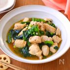 【簡単腸活】疲れた胃腸に染みる♪ささみと小松菜の和風あんかけ