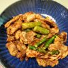 美沙智【みさと】の作ってみた!投稿(ワンパン10分!【豚肉とアスパラのハニーマスタード炒め】)
