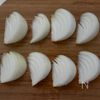 新玉ねぎの焼き南蛮の下準備