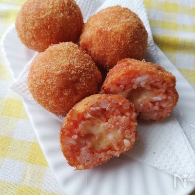 包丁要らず☆簡単ライスコロッケ