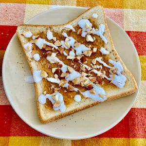Kの作ってみた!投稿(食パンで・食べたらシナモンロール！)