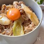 10分で完成！【豚こますき煮丼】