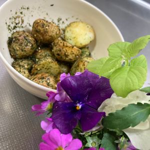 そら・ゆずの作ってみた!投稿(新じゃがの海苔コンソメ)