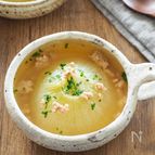 【新玉ねぎのスープ】短時間でとろとろ♪