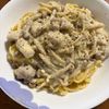 まさの作ってみた!投稿(ワンパン15分！【鶏肉ときのこのクリームパスタ】牛乳でＯＫ♩)