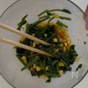 レンジで1発『ほうれん草バターコーン』の工程2