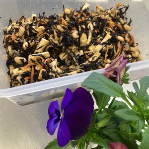 そら・ゆずの作ってみた!投稿(【お惣菜屋さんのひじき煮】レンジで6分！作り置き/お弁当)