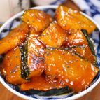 ねっと～り甘い🤩かぼちゃの飴焼き(甘煮)☆🎃☆