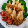 もんぶらん°・*:.。.☆の作ってみた!投稿(ワンパン10分！【ささみのオニオンソースソテー】ご飯すすむ♩)