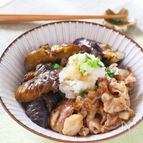 ワンパンで簡単！【豚こまとなすの焼き浸し】じゅんわり美味しい
