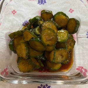 万福の作ってみた!投稿(レンジで簡単！きゅうりのキューちゃん漬け【作り置き】)