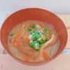 あーちゃん·͜· ♡の作ってみた!投稿(『白菜と大根と人参のお味噌汁』)