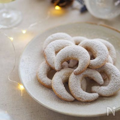 スノーボールにも応用可♡『クリスマスバニラクッキー』