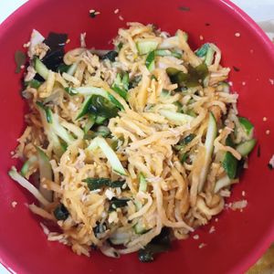 milkの作ってみた!投稿(ポリポリ食感♪【切干大根ときゅうりのやみつき中華サラダ】)
