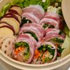 彩り豊かな【野菜の肉巻きせいろ蒸し】簡単香味だれで♪の工程7