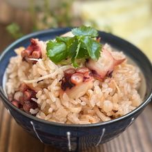 作業時間5分！【タコと生姜の炊き込みご飯】