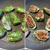 ピーマンの肉詰めチーズ【豚こまで簡単】の工程4