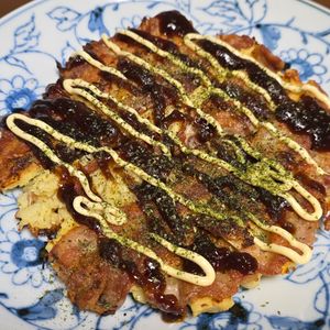 月雪由翔の作ってみた!投稿(ふんわり♪米粉のお好み焼き【フライパン】)