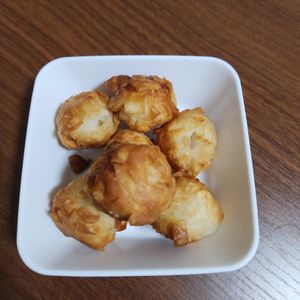 とももの作ってみた!投稿(【はんぺんボール】餃子の皮でカリカリ！紅生姜入りレシピ)