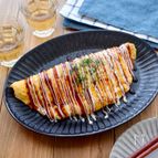 レンジで4分【キャベチーとん平焼き】肉無しでも大満足！