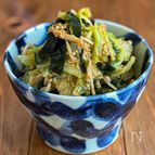 キャベツとえのき《にんにくごま味噌サラダ》
