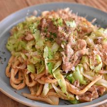 だし醤油焼きうどん