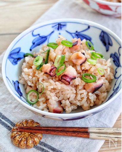材料入れて炊くだけ簡単♩『絶品たこ飯』