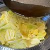 【鍋具材2つで】豚と白菜の二層鍋の工程5