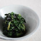 しゃきしゃきニラと焼き海苔のマヨ和え