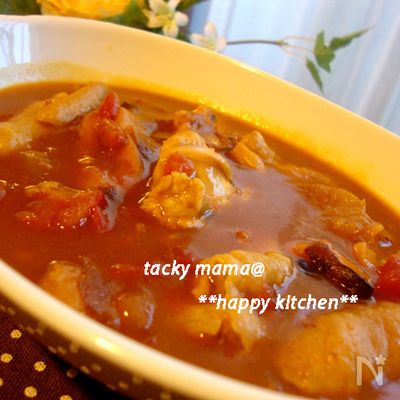 おでんをリメイク♪トマトカレーシチュー