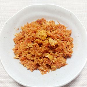 よっこの作ってみた!投稿(明太子好きにはたまらない♪激うま♪明太にんじんしりしり♪)