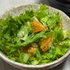 みーこの作ってみた!投稿(ごま油香る♩みかんとわさび菜の粒マスタードサラダ)