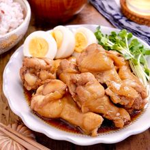 下味冷凍で味染み&時短調理♡『鶏手羽元のさっぱり煮』