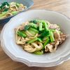 ゆかりの作ってみた!投稿(【豚肉と小松菜の旨にんにく焼きうどん】ガツンとウマい!)