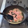 【だしパックの中身を使って】簡単だし麻婆豆腐の工程2