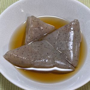 キャピタンの作ってみた!投稿(こんにゃく煮（電子レンジ）)