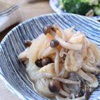小結しらたきとしめじの甘辛煮