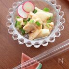 長芋とささみの梅肉和え