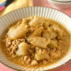 時短で味しみ。生姜香るこっくり味噌煮　#包丁不要#ワンパン