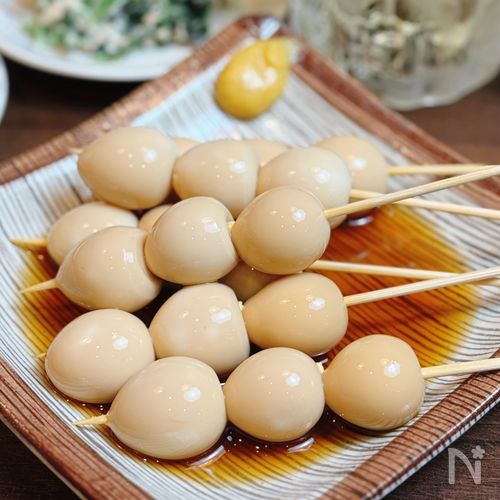 【うずらの味玉】味しみ止まらない♡おうちで居酒屋気分♪