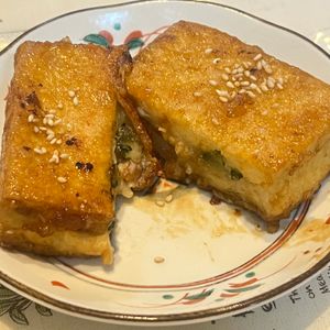 スピィの作ってみた!投稿(【梅しそチーズ甘辛厚揚げ】10おつまみ♡絶妙な組み合わせ♪)
