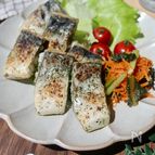 子どもが大好き♡お弁当にピッタリ！塩サバの磯辺焼き