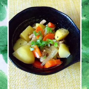 チョロリスの作ってみた!投稿(【塩肉じゃが】いつもとは違う美味しさがやみつき！)