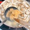 ふんわり鶏団子のどんぶり味噌汁の工程5