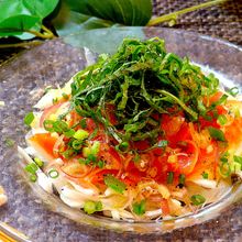 【夏は薬味マシマシ!!】サーモンのカルパッチョ